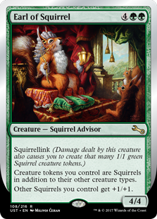 Earl of Squirrel feature for Squirrel EDH
