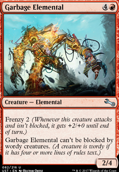 Featured card: Garbage Elemental A