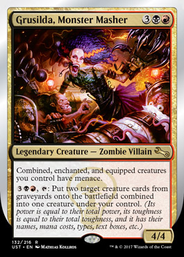 Featured card: Grusilda, Monster Masher
