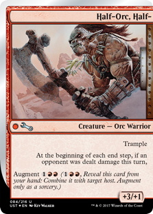 Featured card: Half-Orc, Half-