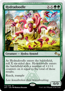 Hydradoodle feature for Golgari Snake Eyes