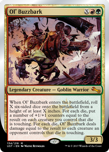 Ol' Buzzbark feature for Completely Serious Deck