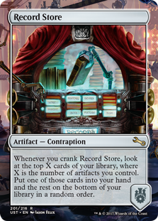 Featured card: Record Store