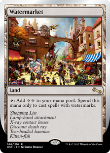 Featured card: Watermarket