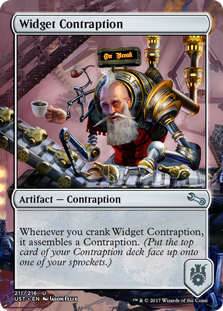 Featured card: Widget Contraption
