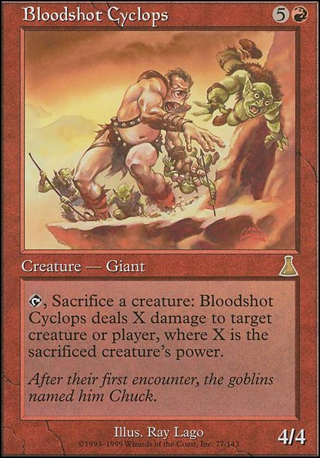 Featured card: Bloodshot Cyclops