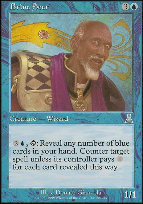Brine Seer feature for Bill Cosby Dating Simulator (pauper EDH)
