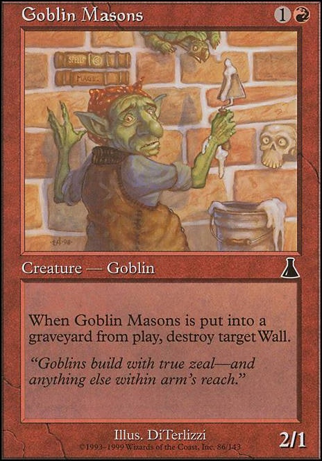 Featured card: Goblin Masons