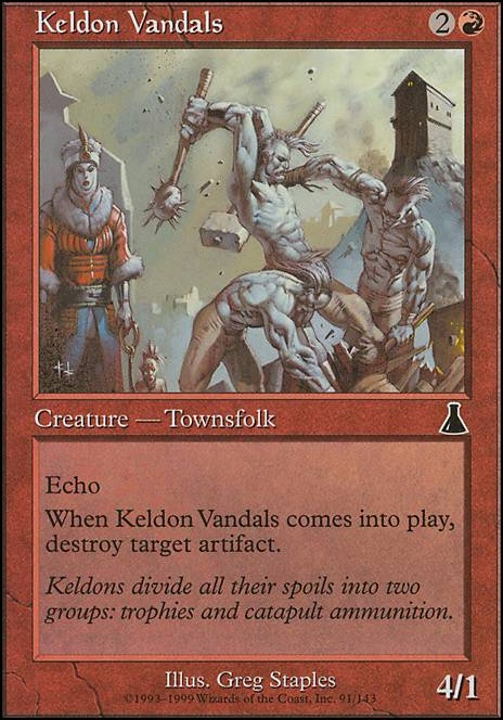 Featured card: Keldon Vandals