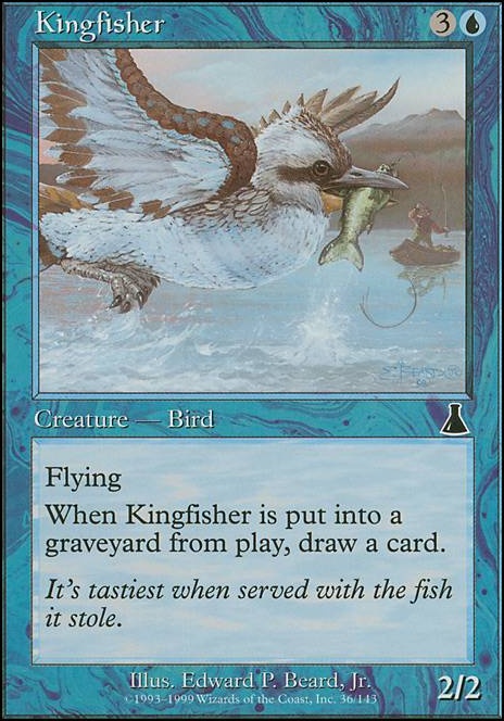 Kingfisher feature for EDH: Urza's Block
