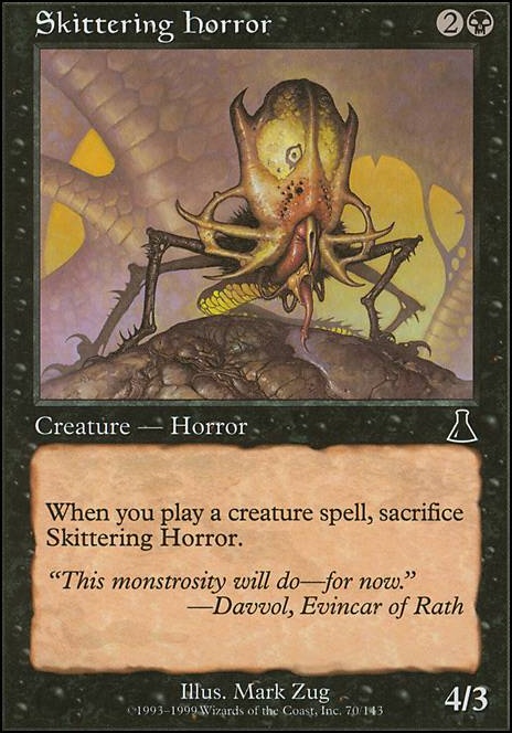 Featured card: Skittering Horror