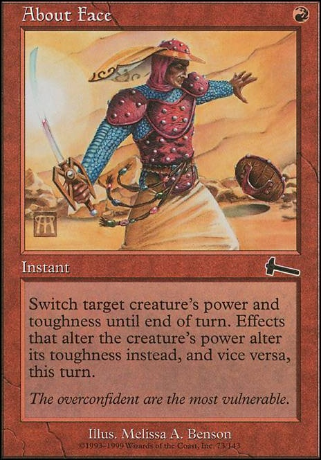 Featured card: About Face