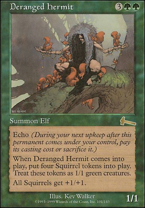 Deranged Hermit feature for Live for the swarm (Squirrels Oathbreaker)