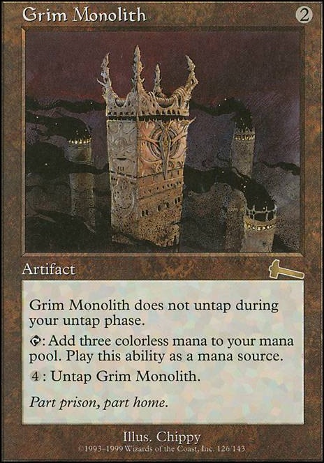Featured card: Grim Monolith