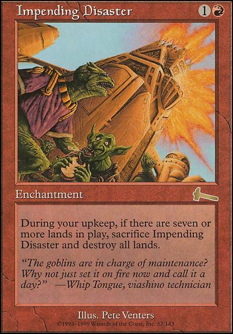 Featured card: Impending Disaster