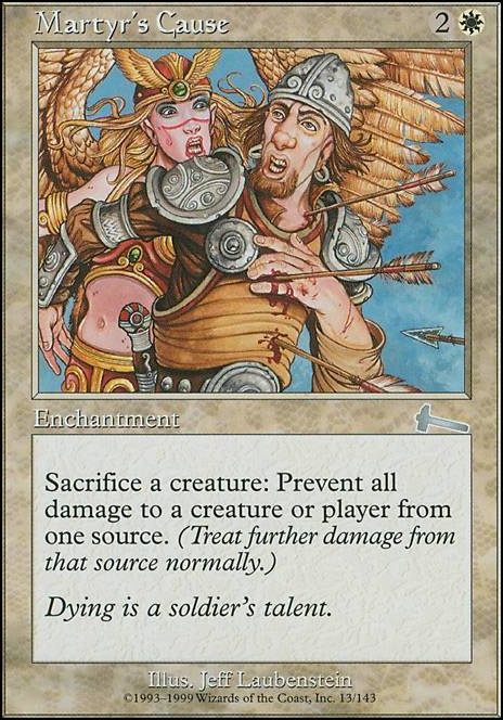 Featured card: Martyr's Cause