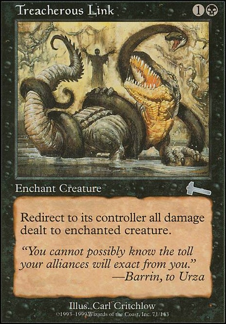 Featured card: Treacherous Link