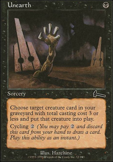 Featured card: Unearth