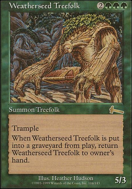 Featured card: Weatherseed Treefolk