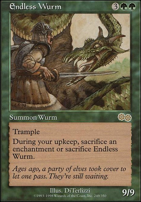 Featured card: Endless Wurm