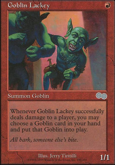 Goblin Lackey feature for Legacy Goblins