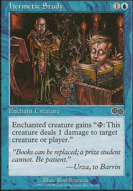 Hermetic Study feature for baleful strix mill pauper edh