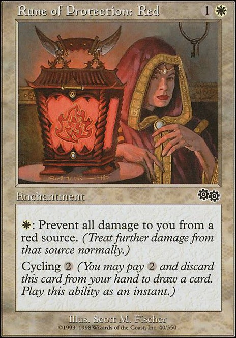 Featured card: Rune of Protection: Red