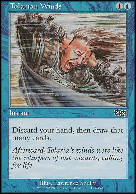 Tolarian Winds feature for Jhoira, Storm Captain