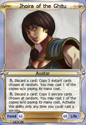 Featured card: Jhoira of the Ghitu Avatar