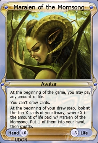 Featured card: Maralen of the Mornsong Avatar