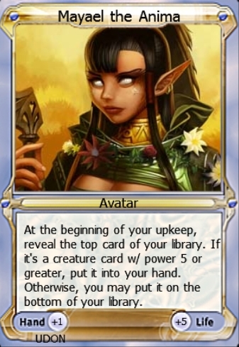 Featured card: Mayael the Anima Avatar