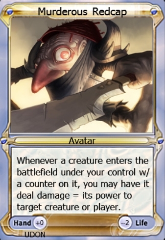 Featured card: Murderous Redcap Avatar
