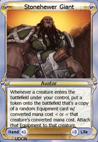 Featured card: Stonehewer Giant Avatar