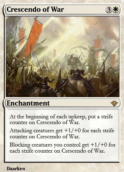 Featured card: Crescendo of War