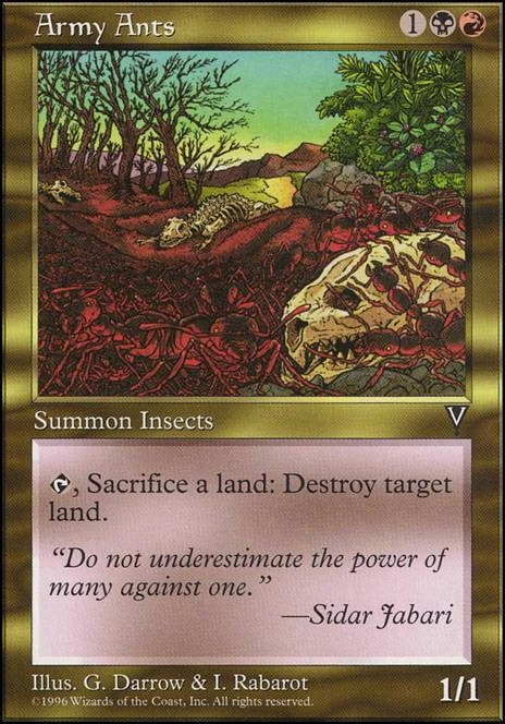 Featured card: Army Ants