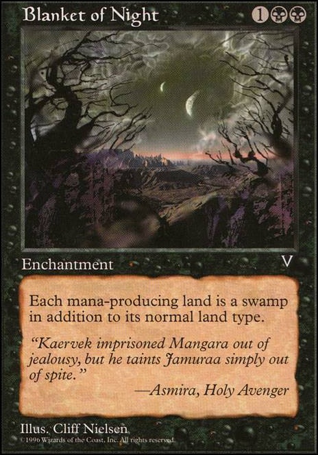 Featured card: Blanket of Night