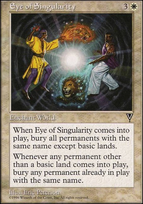 Featured card: Eye of Singularity