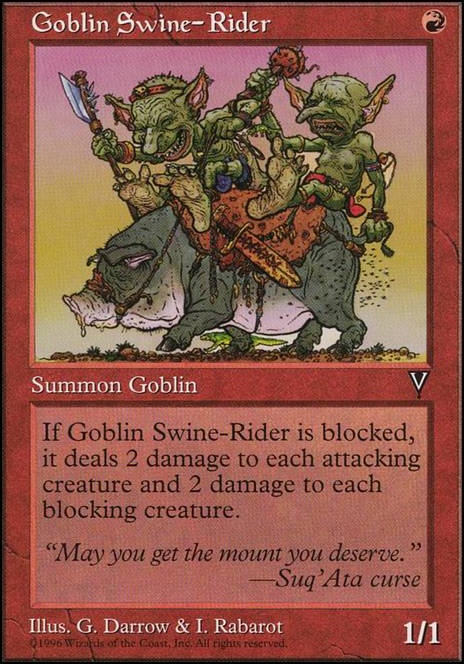 Featured card: Goblin Swine-Rider