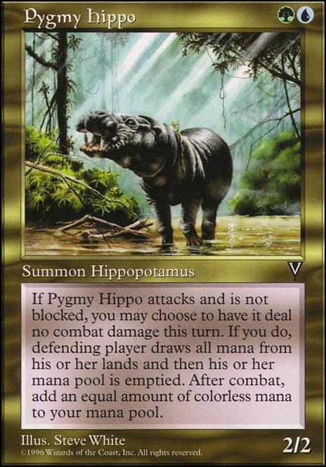 Featured card: Pygmy Hippo
