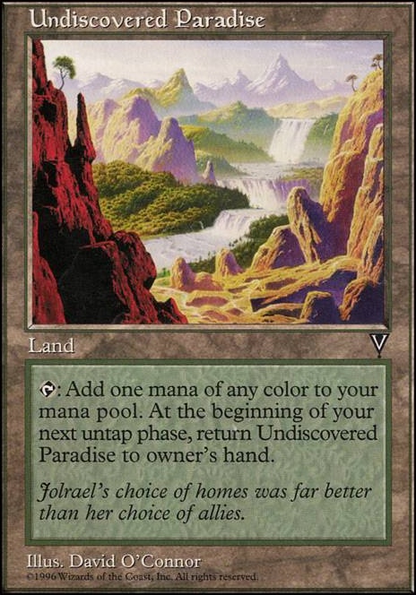 Featured card: Undiscovered Paradise