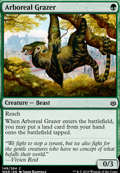 Featured card: Arboreal Grazer