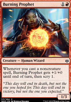 Featured card: Burning Prophet