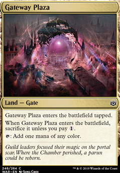 Gateway Plaza feature for Temur Gate Mind