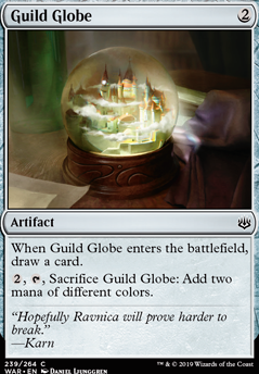 Guild Globe feature for Karn, the Oathbreaker