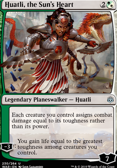 Featured card: Huatli, the Sun's Heart