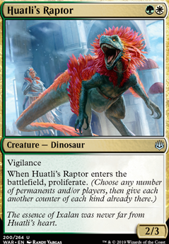 Featured card: Huatli's Raptor