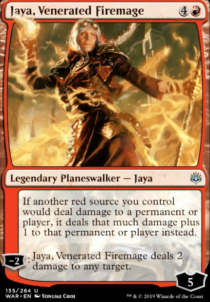 Commander: Jaya, Venerated Firemage