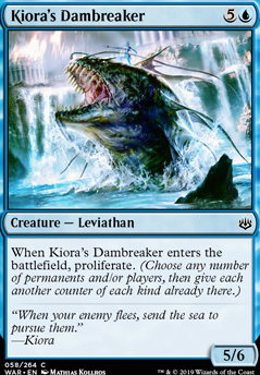 Kiora's Dambreaker feature for Sea Creatures Unite!