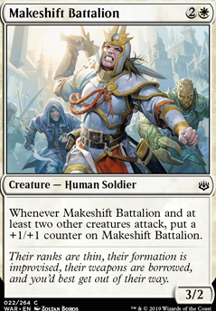 Featured card: Makeshift Battalion