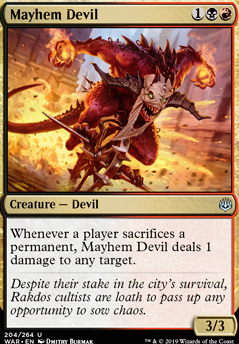 Mayhem Devil feature for Lady Meren, the Fae-Cursed Queen EDH